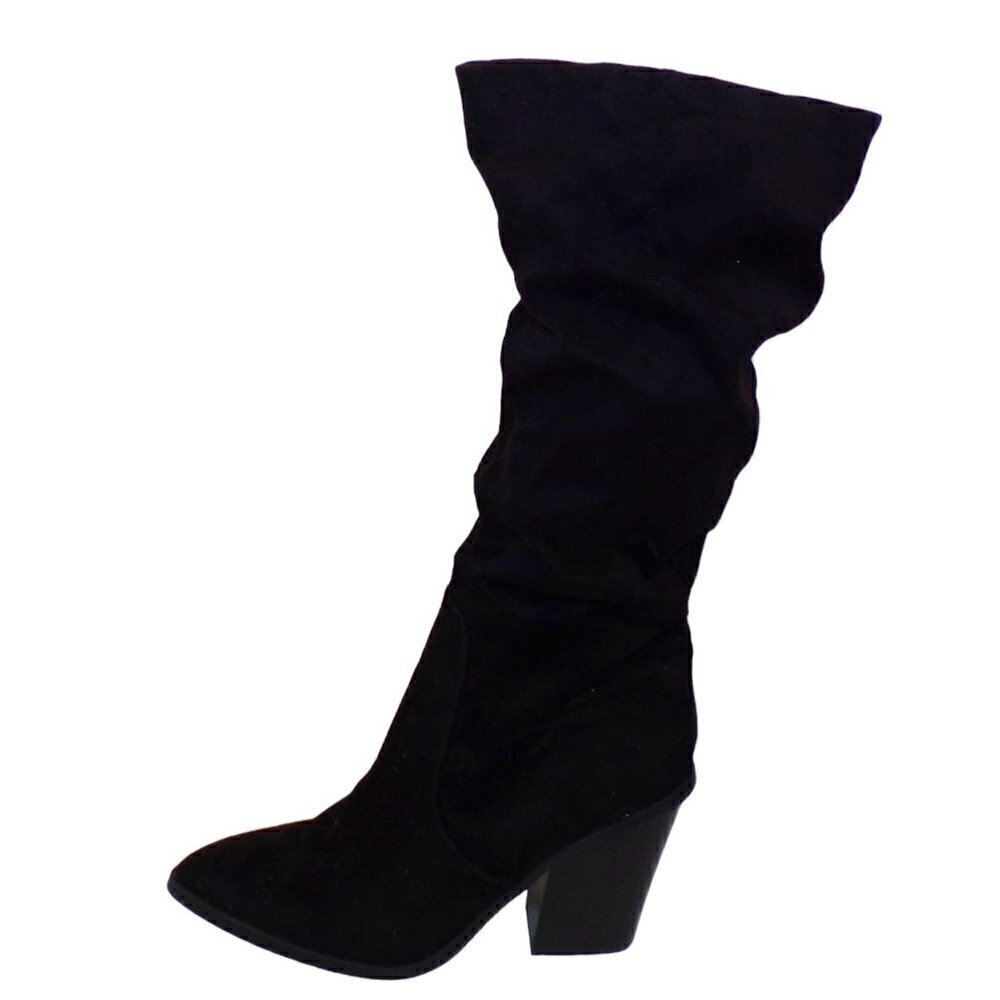 DV by Dolce Vita Numbra Boot Women's Boot Black Slouch‎ Suede Pull On 10 New